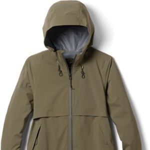 REI Co-op Greenwoods Rain Jacket, Olive Green, Small